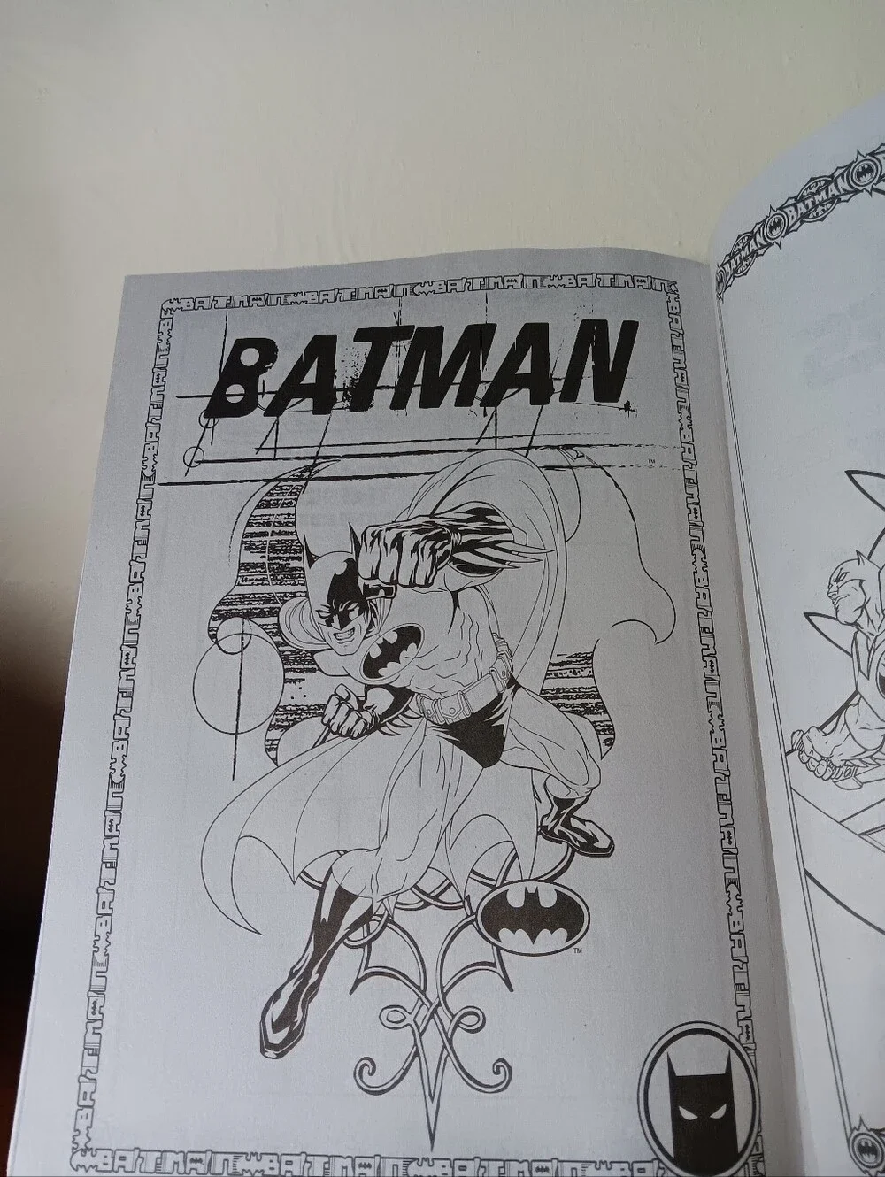 BAT-MAN Coloring Book Bundle